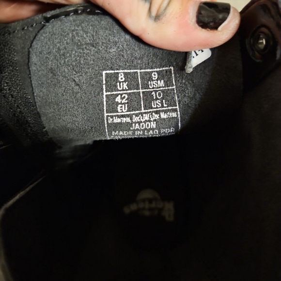 Dr. Martens Jadon black platform boot - Picture 2 of 2